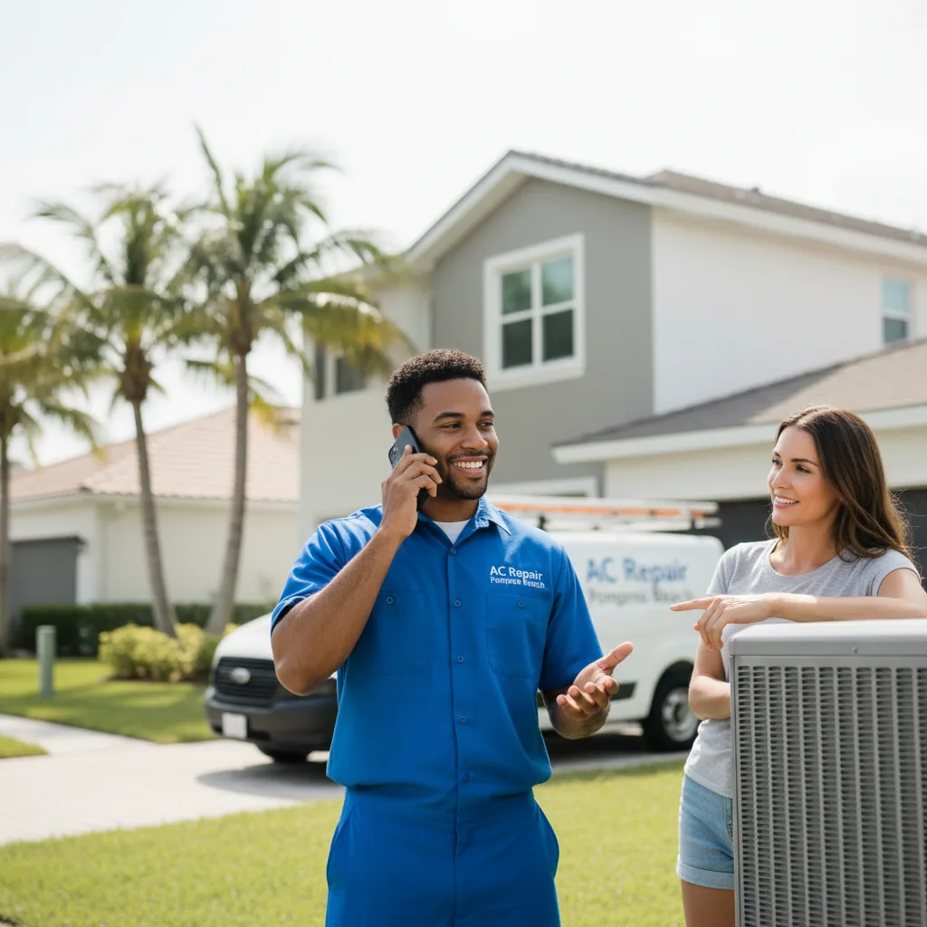 AC Repair Pompano Beach customer support in West End